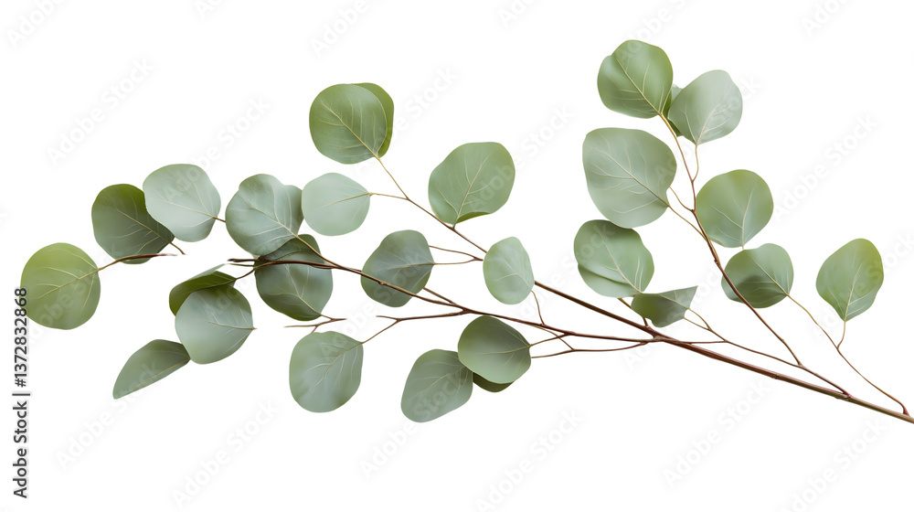 Obraz premium Isolated Spring Flowers and Botanical Elements – Realistic Floral Cutouts on White Background