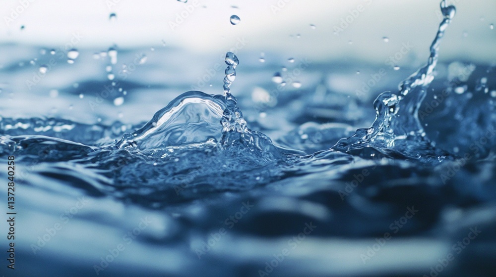 Water splashes Water splashes