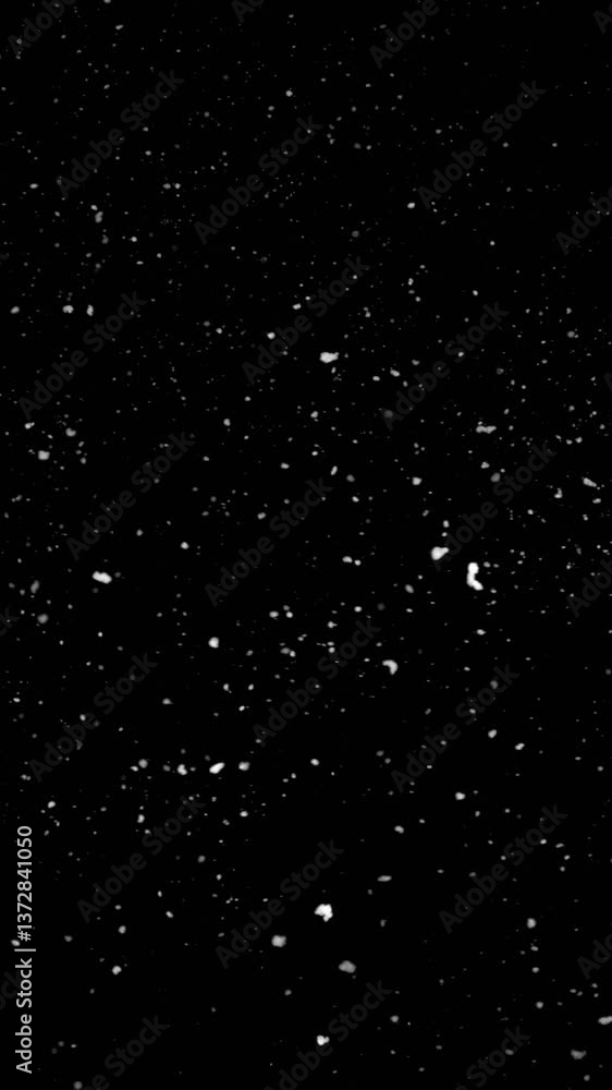 Vertical Snow Particles Vertical Snow Particles