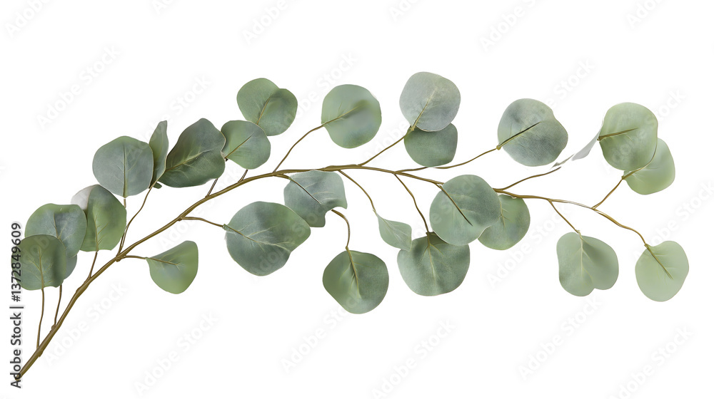 Obraz premium Isolated Spring Flowers and Botanical Elements – Realistic Floral Cutouts on White Background