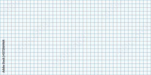 Square grid texture, grid line paper sheet, notebook pattern, blank grid sheet for technology, drawing and architecture draft, texture of square graph paper