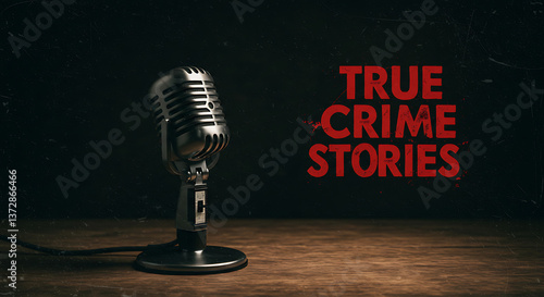 Vintage microphone featuring 