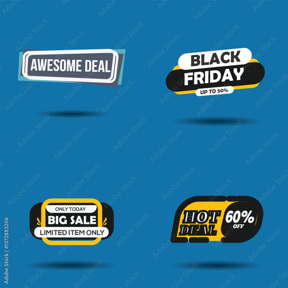 Obraz premium Promotional Sale Banners