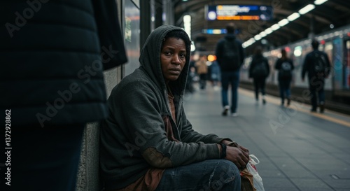 Subway Station Solitude