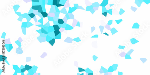 Voronoi diagram background. Colorful stains broken glass tile background texture. Geometric Retro tiles pattern. Broken tiles mosaic seamless pattern. Seamless pattern with shapes vector Vintage