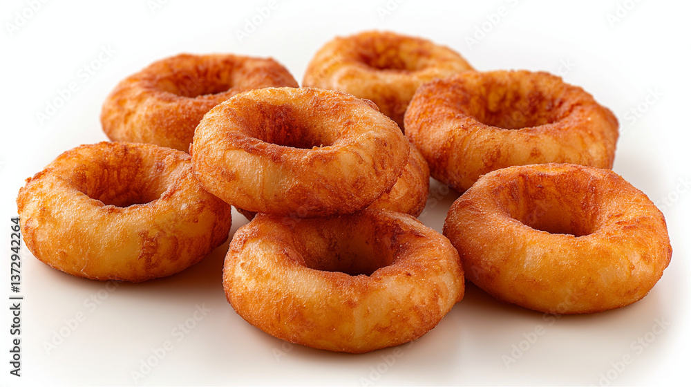 Golden Crispy Onion Rings – Deep-Fried Appetizer Golden Crispy Onion Rings – Deep-Fried Appetizer