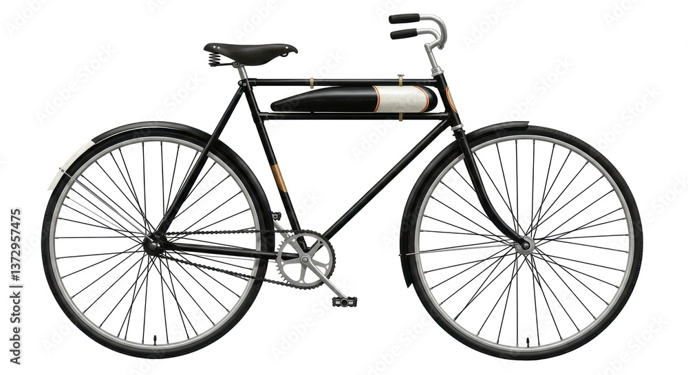 Fototapeta premium Isolated Vintage Bicycle