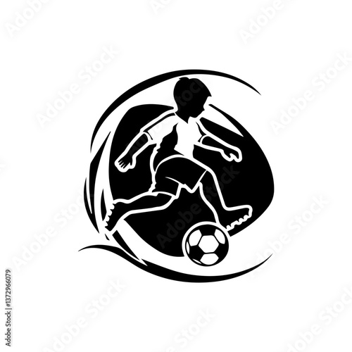Kids soccer logo design inspiration