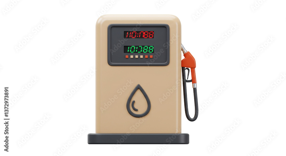Isolated Gas Pump Isolated Gas Pump