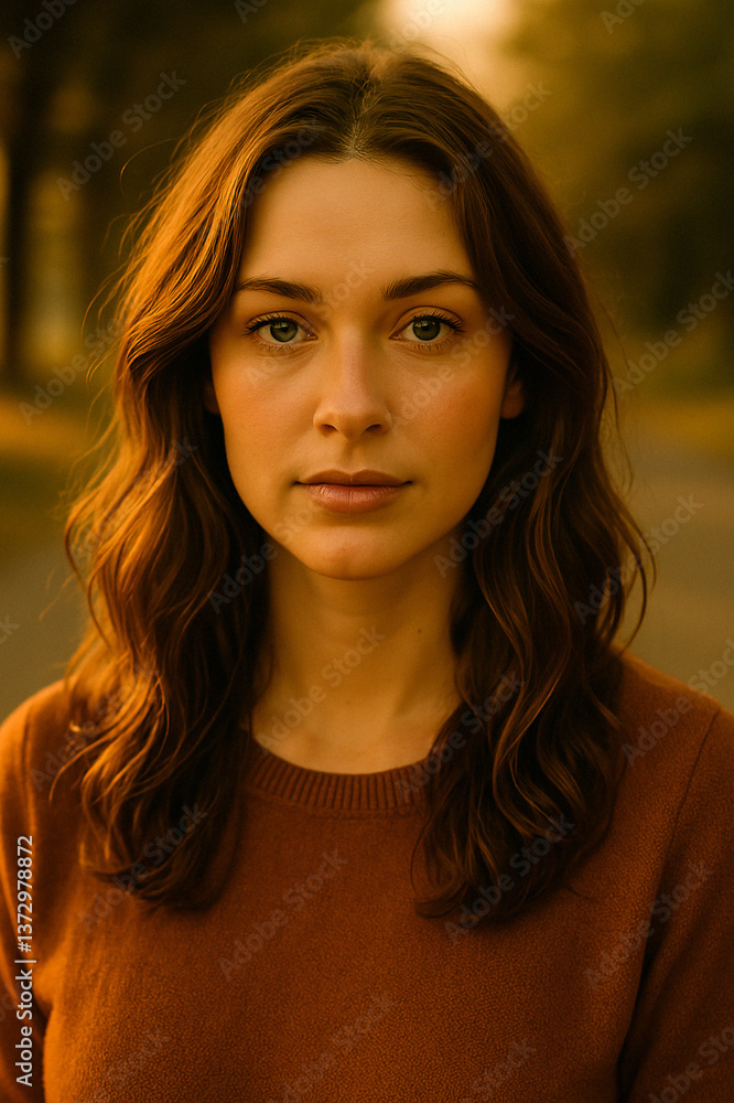 Fototapeta premium portrait of a young woman
