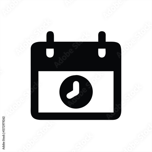 Calendar icon representing time management and scheduling