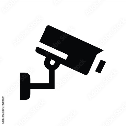 Security camera monitoring urban area for safety and surveillance