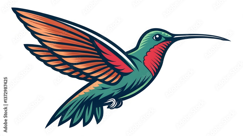 vector illustration of a bird vector illustration of a bird