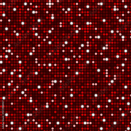Red background. sequins background. sequin background red. circle background red

