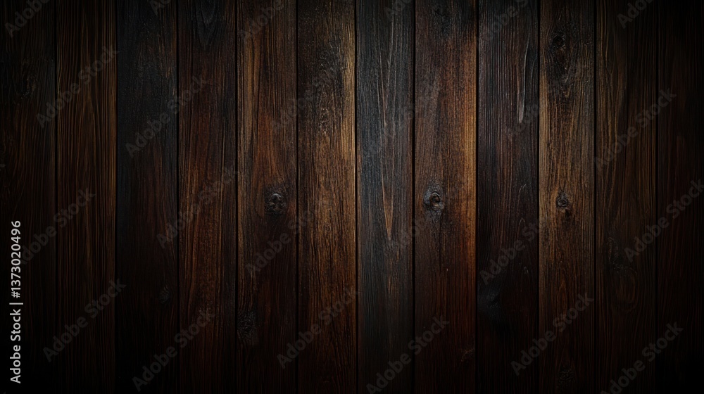 Vertical wooden planks providing a detailed and textured background surface Vertical wooden planks providing a detailed and textured background surface