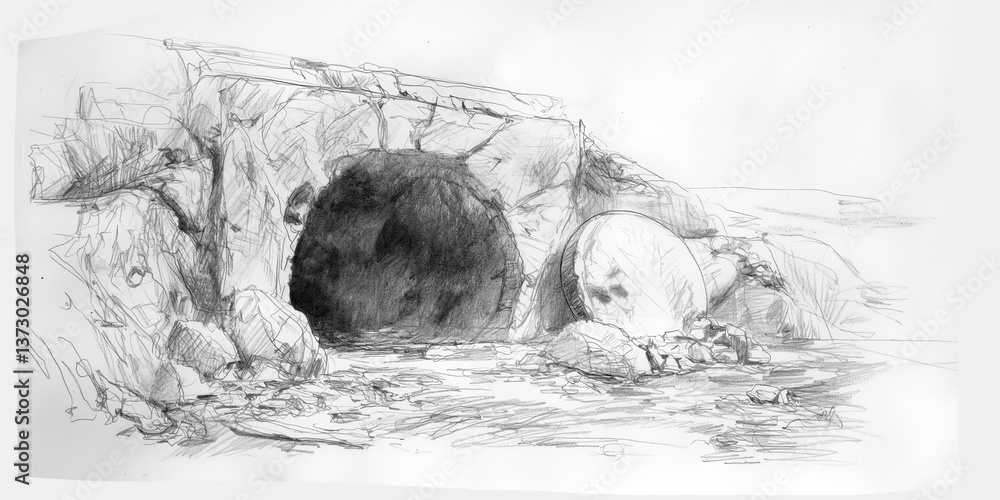 Naklejka premium Replica of the tomb of Jesus in Israel