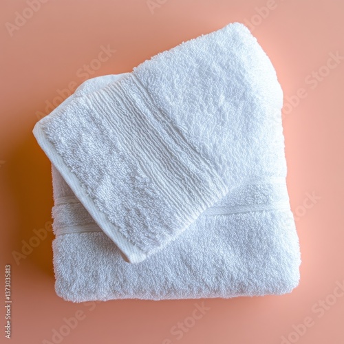 A white fleece blanket with a cozy, wavy texture, showcased on a white background, emphasizing its neat and inviting appearance