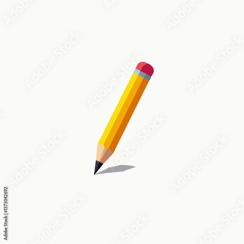 Grafitstift-Illustration auf weißem Hintergrund

