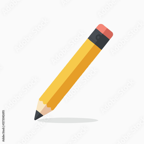 Grafitstift-Illustration auf weißem Hintergrund

