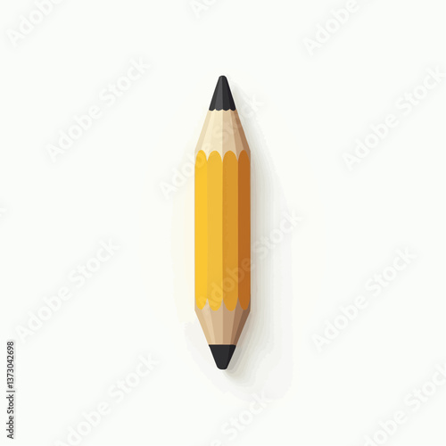 Grafitstift-Illustration auf weißem Hintergrund

