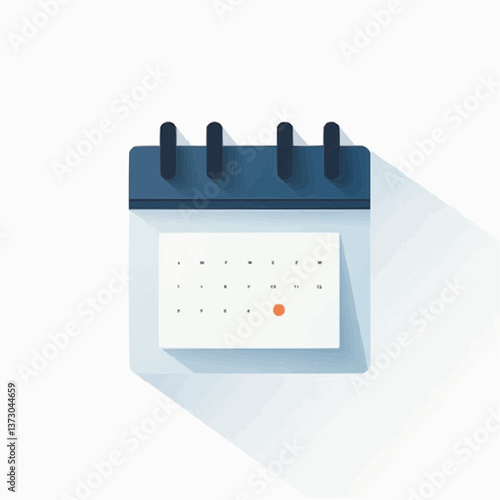 Kalender mit markiertem Datum

