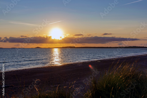 Obraz na płótnie Atlantic Ocean coastline landscape of Ireland. Wild Atlantic Way. w salonie