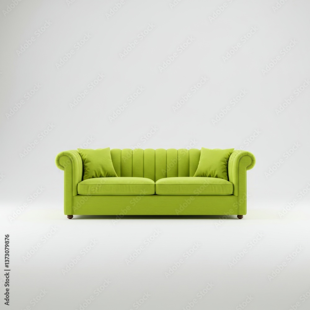 Obraz premium sofa isolated on white