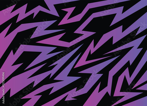 Abstract background with various gradient arrow pattern