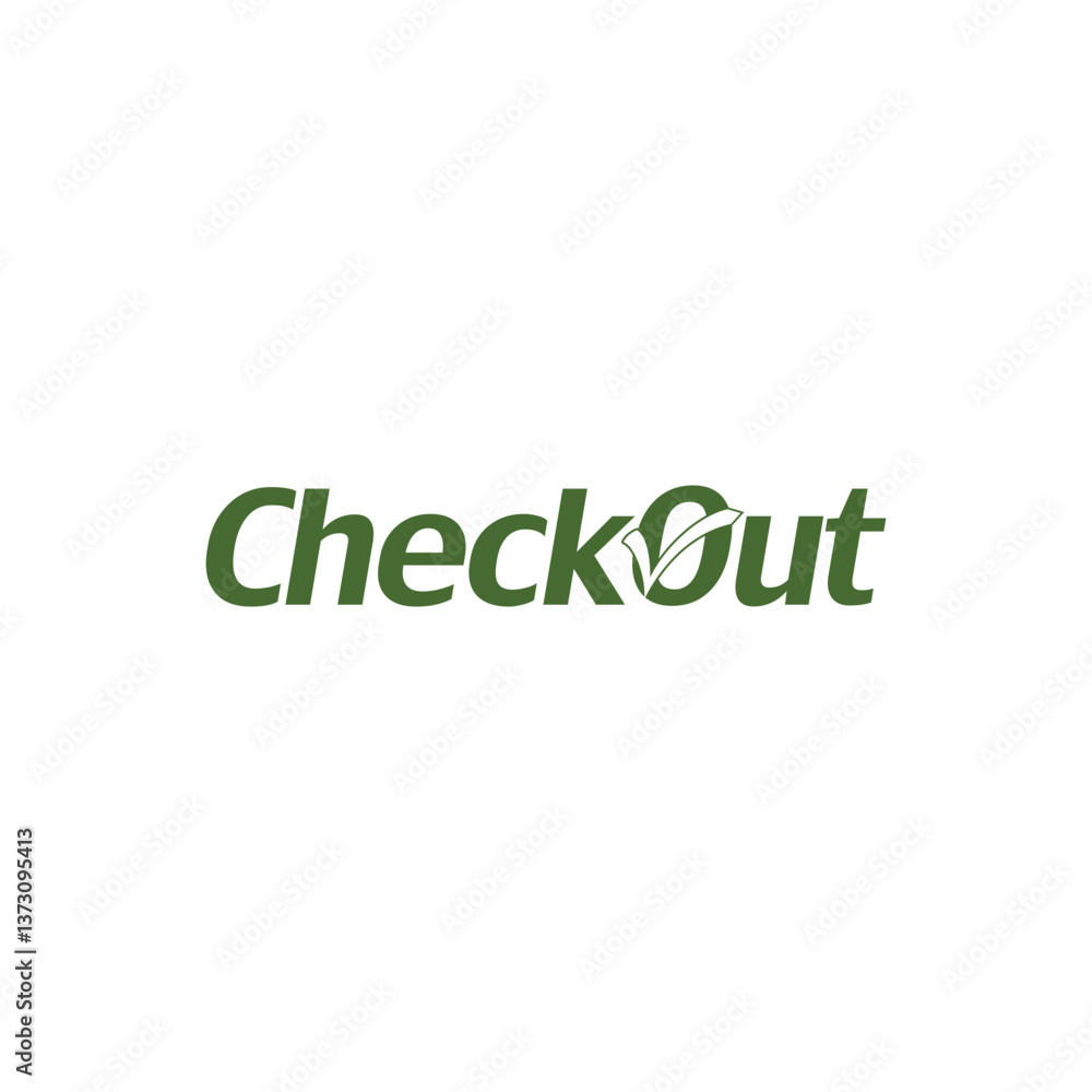 Checkout business name idea logo design editable vector business brand identity ideas Checkout business name idea logo design editable vector business brand identity ideas