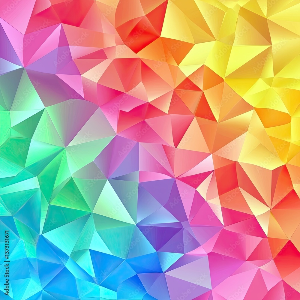 Colorful polygon pattern. Abstract geometric background Colorful polygon pattern. Abstract geometric background