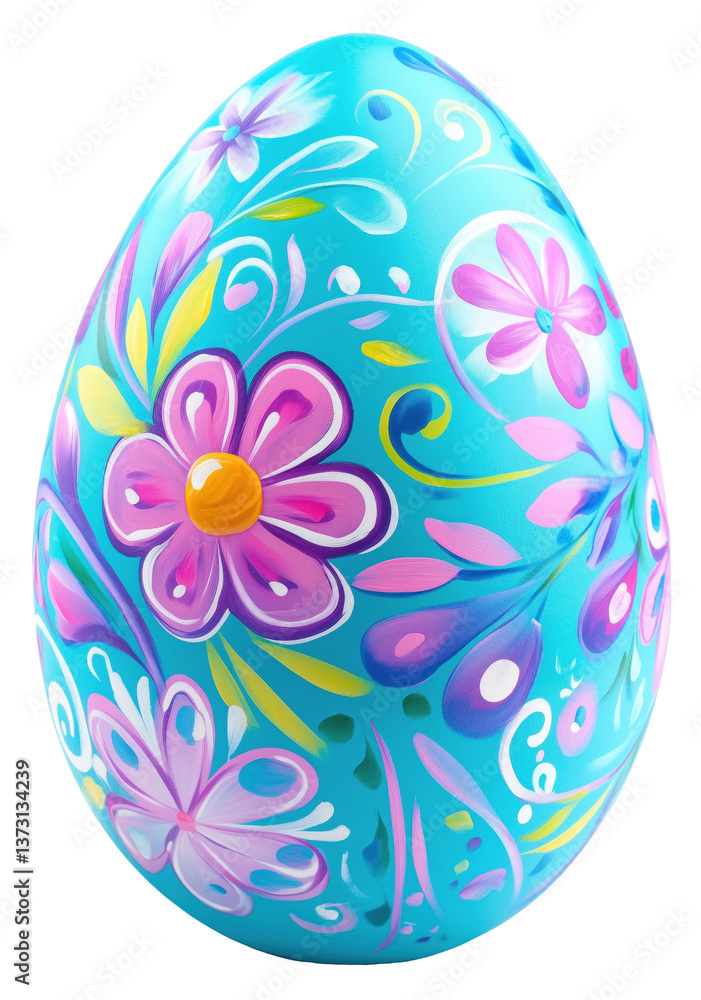 Handmade painted colorful easter egg. Isolated real png file. Handmade painted colorful easter egg. Isolated real png file.