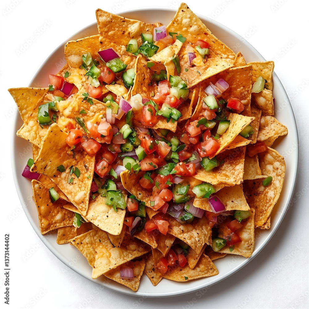 custom made wallpaper toronto digitalDelicious Homemade Nachos with Fresh Salsa and Pico de Gallo - Crispy Mexican Tortilla Chips Party Food & Appetizer