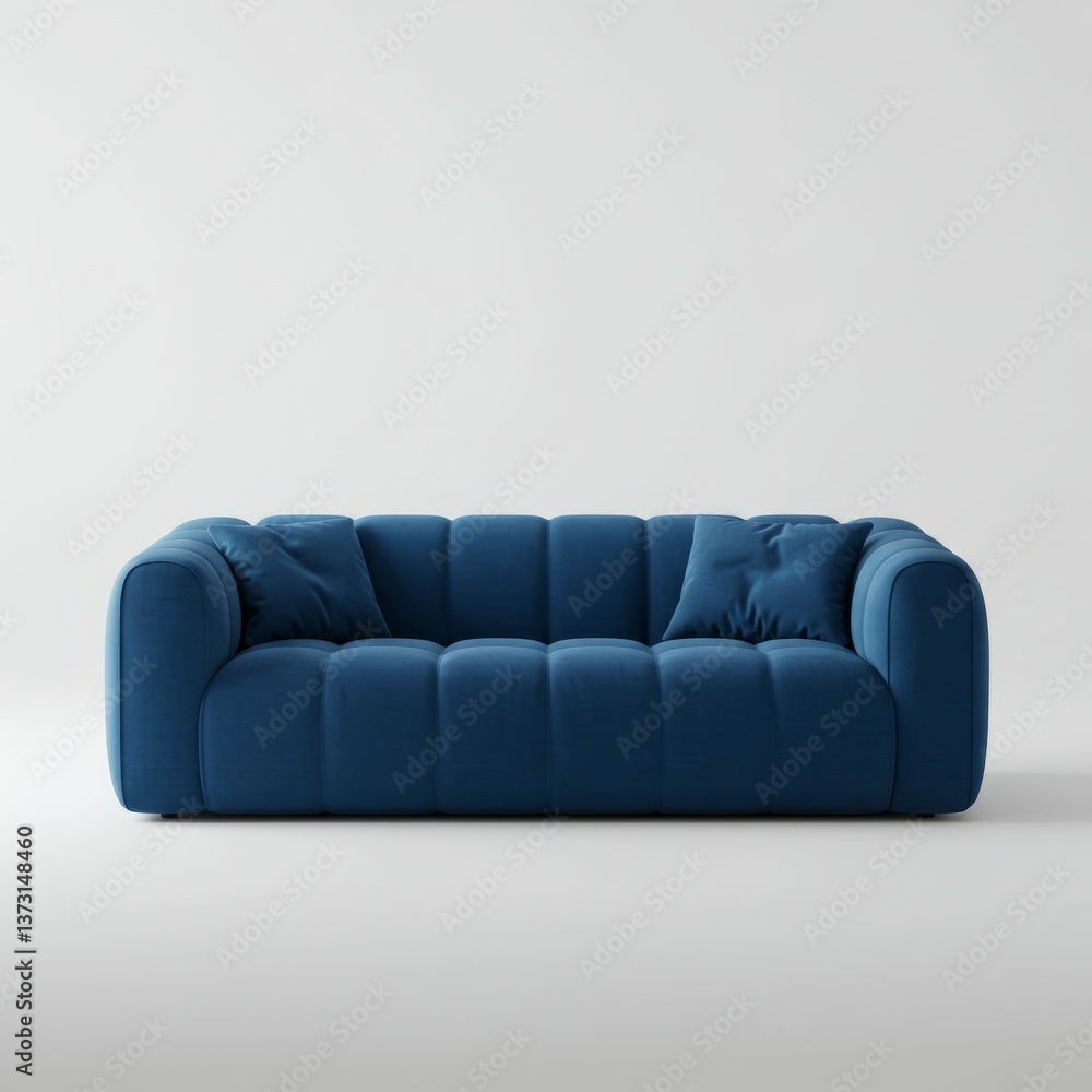 sofa on a white background sofa on a white background