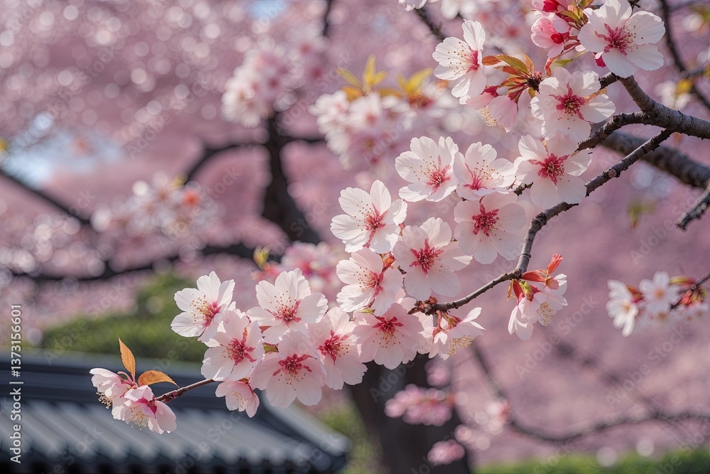 Cherry Blossom Aesthetics in Soft Pastels and Springtime Splendor Cherry Blossom Aesthetics in Soft Pastels and Springtime Splendor