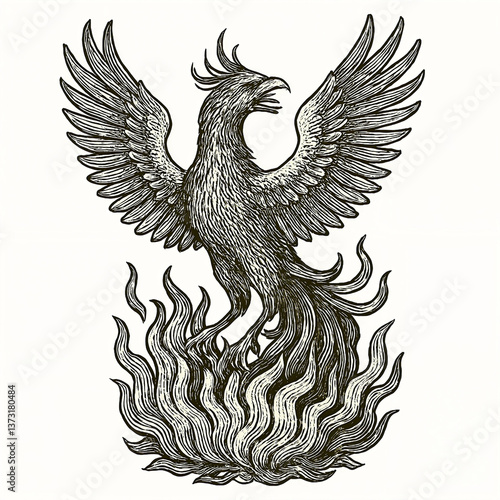 golden eagle with wings