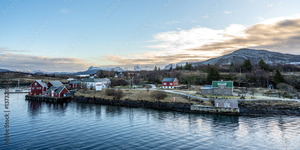 Fototapeta premium Norwegen (2025-03) - Polarkreis