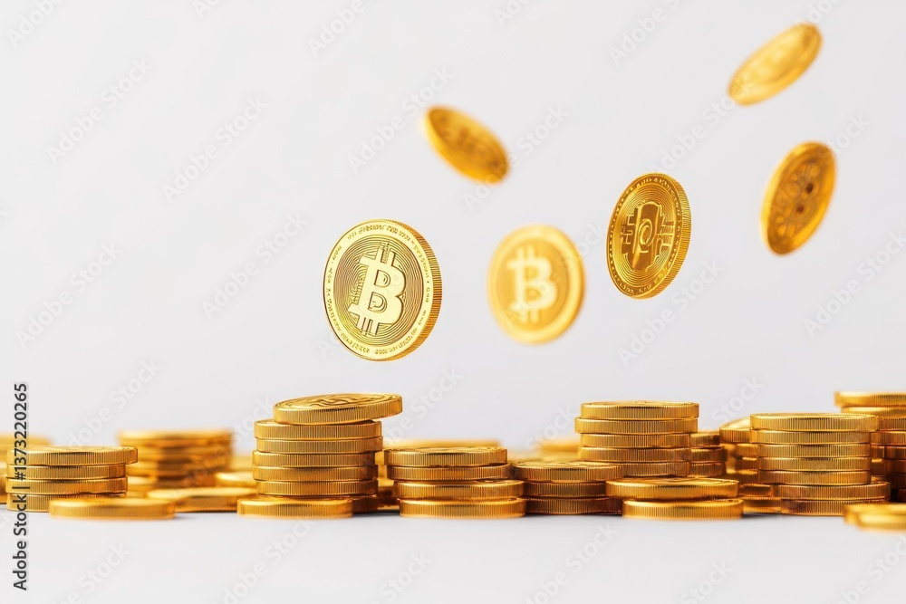 Blank gold coins falling clip art Blank gold coins falling clip art