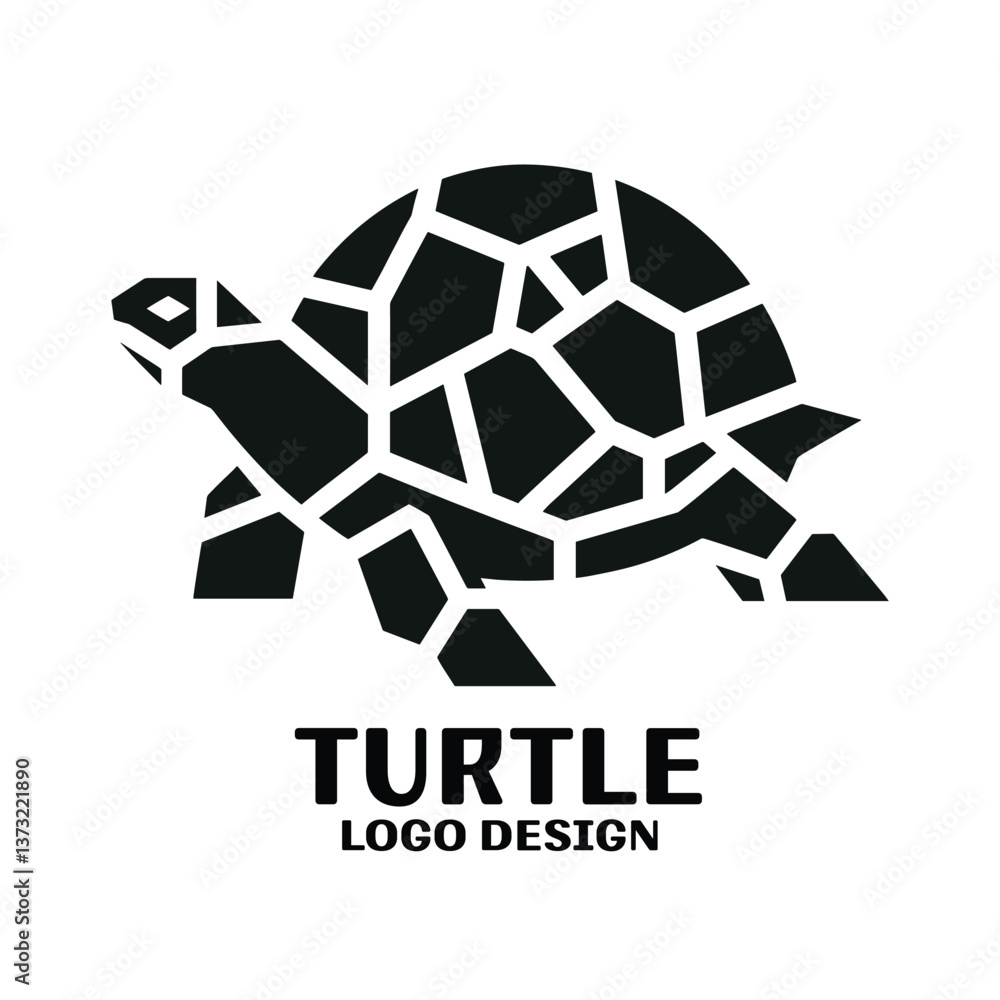 Obraz premium Turtle Vector Logo Design