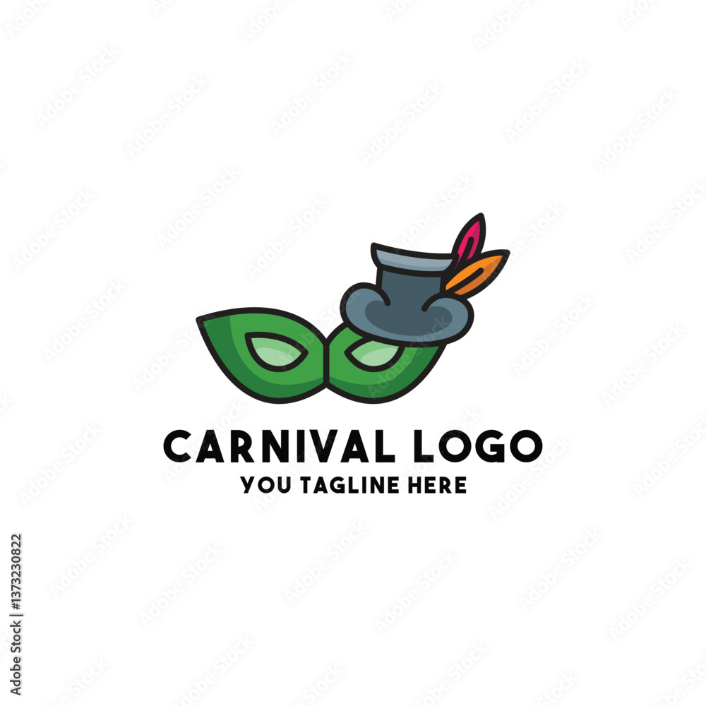 Fototapeta premium Carnival Logo (1)
