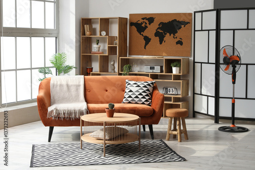 Interior of stylish living ...
