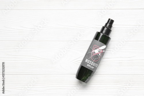Mosquito repellent spray on...