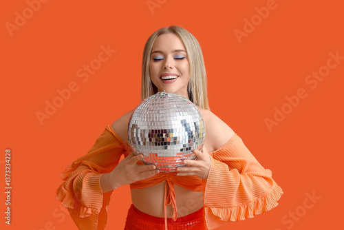 Beautiful young woman with ...