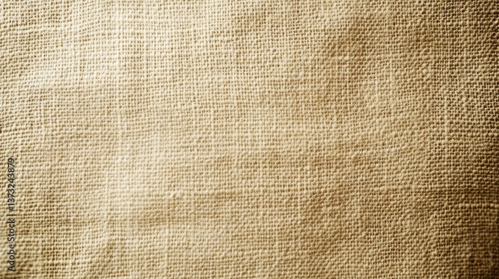 Fototapeta premium Light beige linen texture background