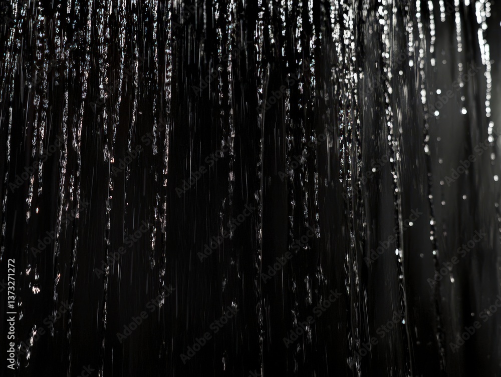 Screen Texture Rain on Black Background Cinematic: Striking Image for Wall Art and Decor Screen Texture Rain on Black Background Cinematic: Striking Image for Wall Art and Decor