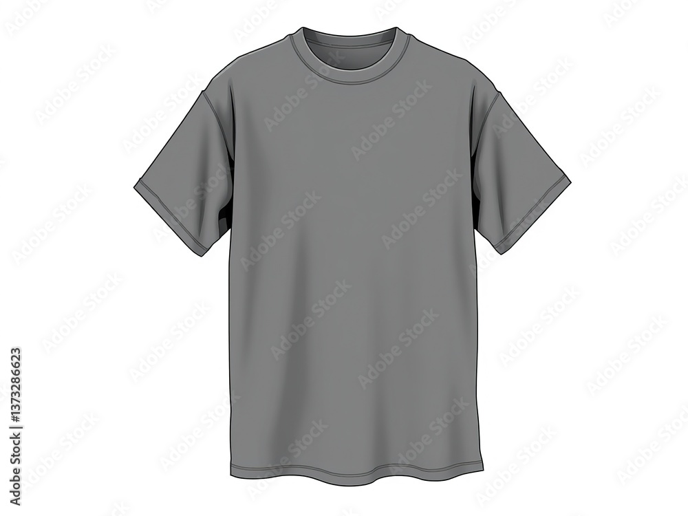 Relaxed Oversized Tee Mockup Design Template Relaxed Oversized Tee Mockup Design Template