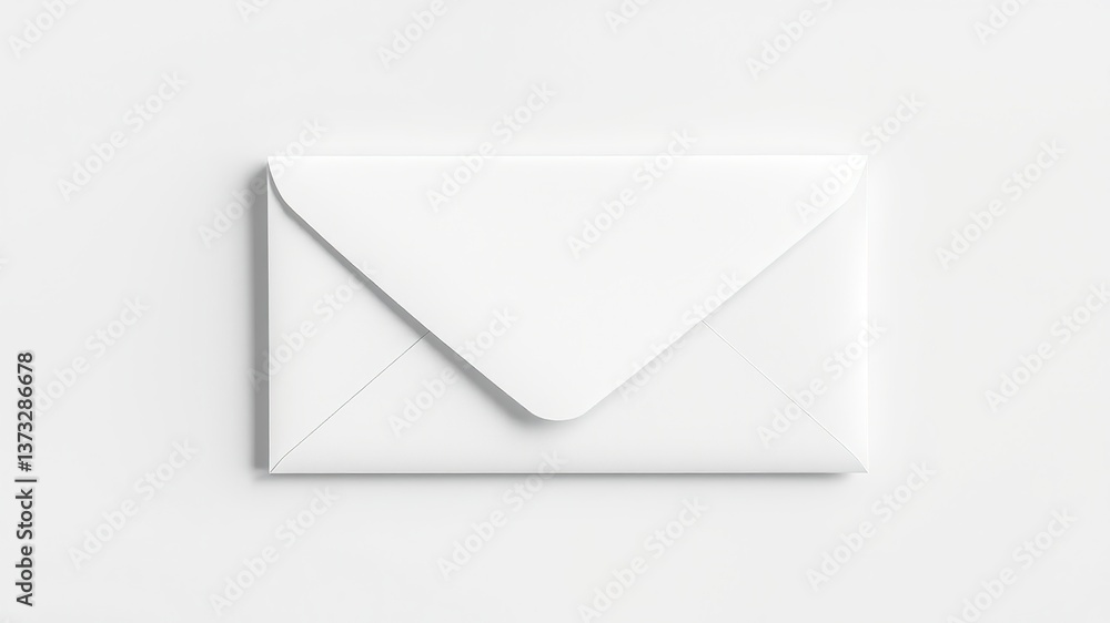 Professional #10 Business Envelope Mockup - Blank Design Template Professional #10 Business Envelope Mockup - Blank Design Template