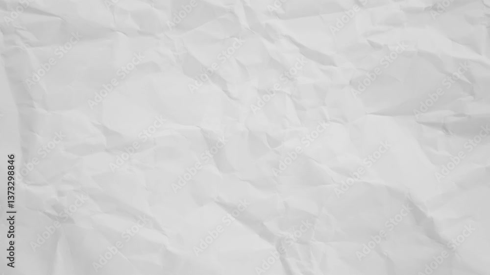 Stop Motion. Paper Animated Background. Animation of a white, crumpled sheet of paper in grunge style,
Paper texture white background animation. crumpled white paper background video Stop Motion. Paper Animated Background. Animation of a white, crumpled sheet of paper in grunge style,
Paper texture white background animation. crumpled white paper background video