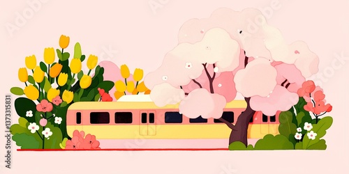 A whimsical illustration of...