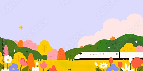 A charming train adventure ...
