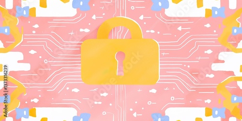 A stylized illustration of ...